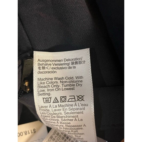 J. Crew 770 Mid Weight Tech Pants Mens 35 x 32 Navy Blue Stretch 5-Pocket - Picture 8 of 11